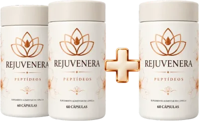 Kit 3 frascos Rejuvenera